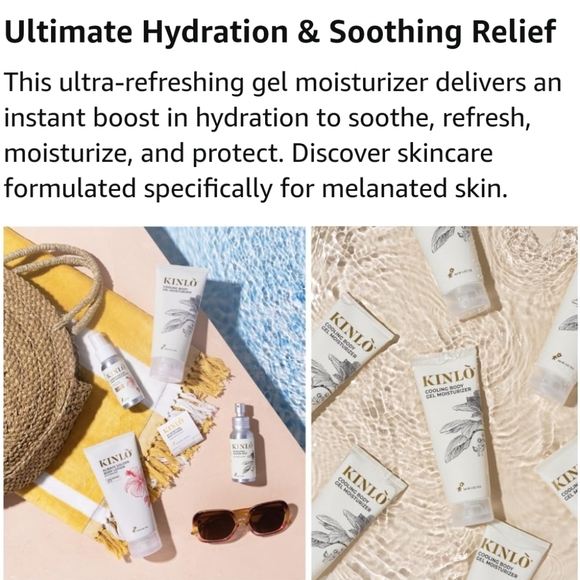 Kinlo Cooling Body Gel Moisturizer 4fl.oz BNIB - Picture 7 of 9